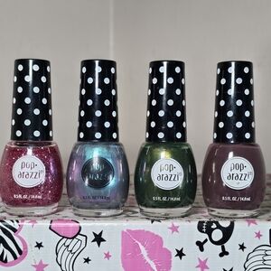 📷 Bundle of (4) Pop-arazzi Poparazzi Nail Polish